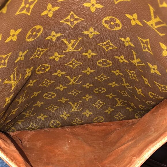 Authentic LOUIS VUITTON LV Danube GM Monogram Crossbody Shoulder Bag Dustbag 🔐 - Picture 10 of 17